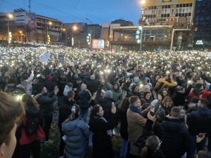 Студентски протести против Александра Вучића, Београд - Србија