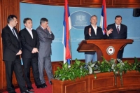 Игор Радојичић, Жељко Комшић, Небојша Радмановић, Златко Лагумџија и Милорад Додик