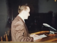 Доктор Драган Ђокановић, у Београду, у Скупштини, 03. 01. 1992.